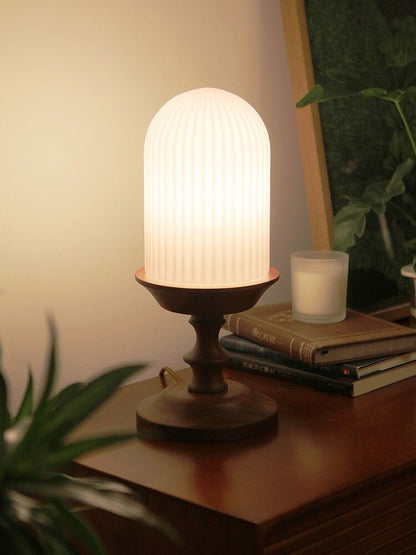Calyra Ribbed Table Lamp