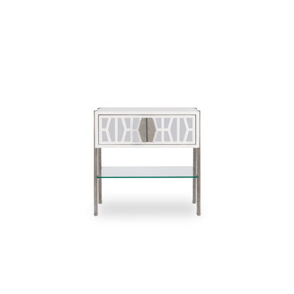 Cambridge 1 - Drawer Solid Wood Nightstand
