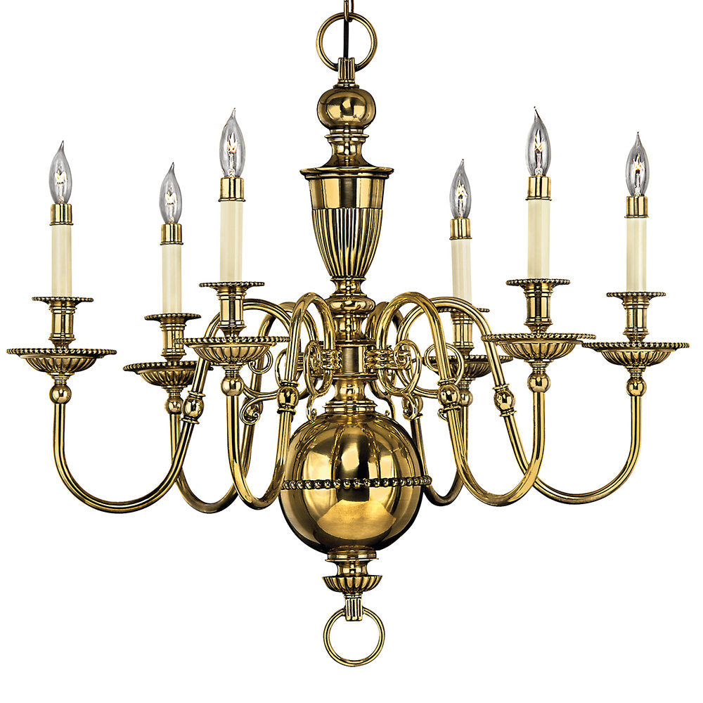 Cambridge 6 - Light Unique / Statement Classic / Traditional Chandelier