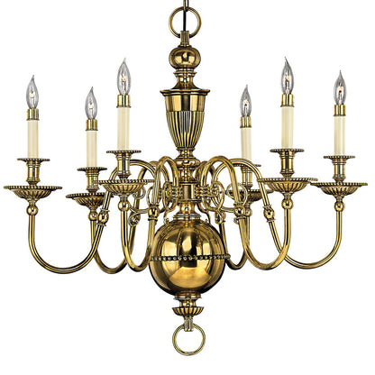 Cambridge 6 - Light Unique / Statement Classic / Traditional Chandelier