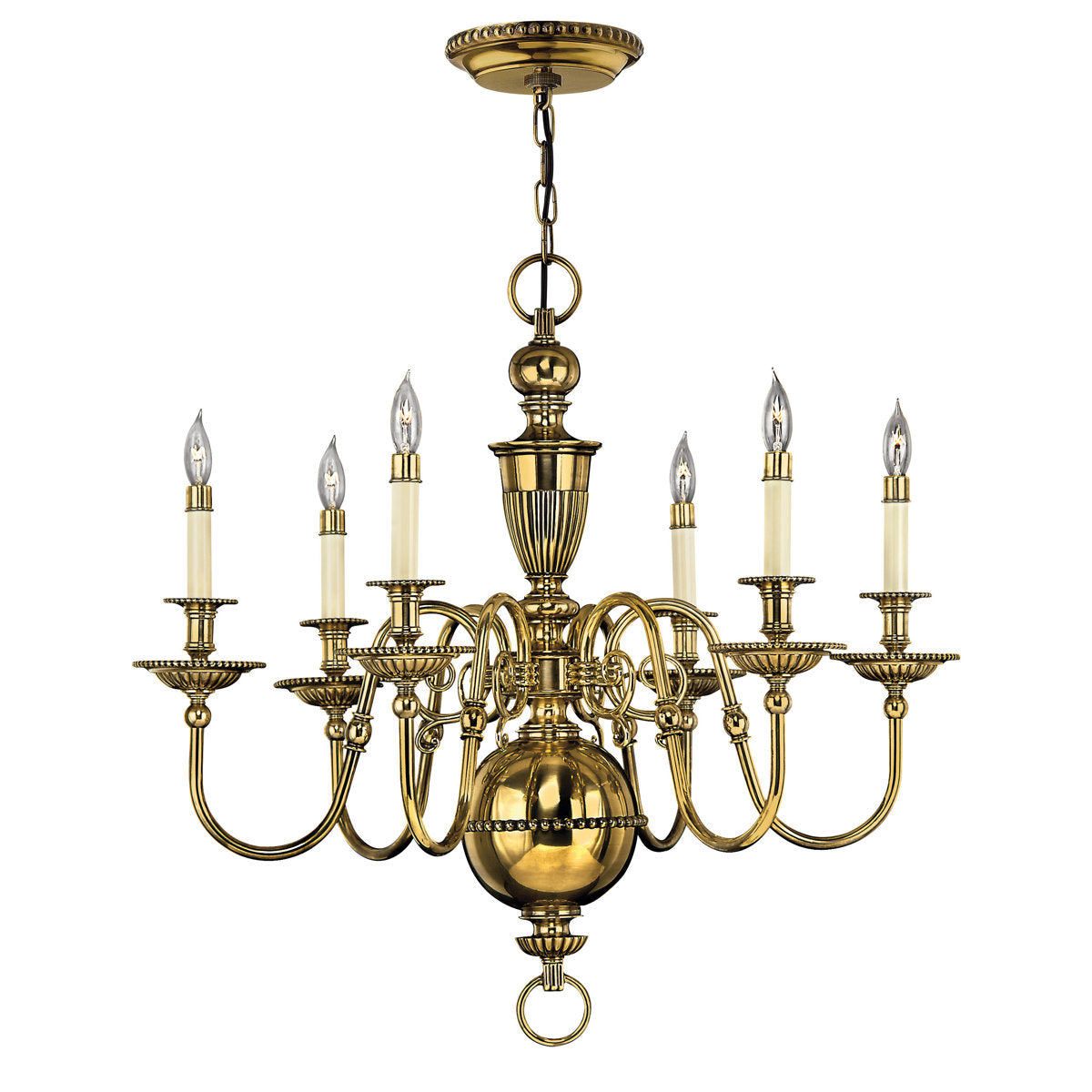 Cambridge 6 - Light Unique / Statement Classic / Traditional Chandelier