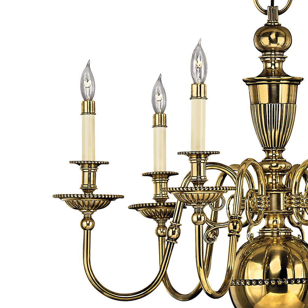 Cambridge 6 - Light Unique / Statement Classic / Traditional Chandelier