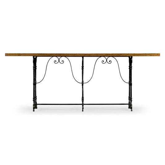 Cambridge 84'' W Solid Wood Console Table