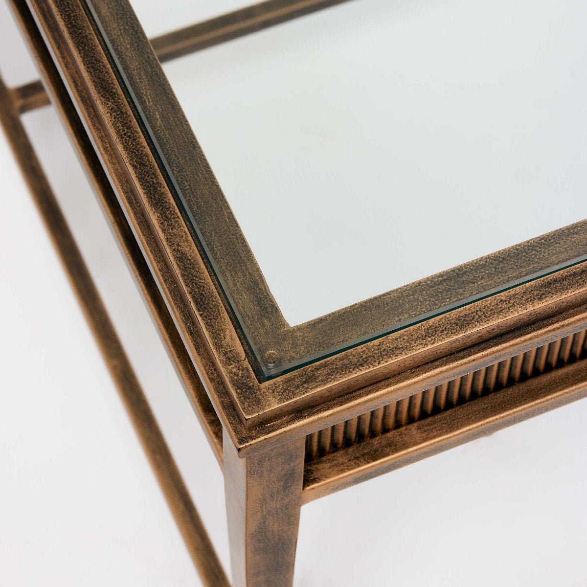 Camille Glass Cocktail Table