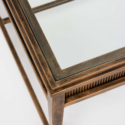 Camille Glass Cocktail Table