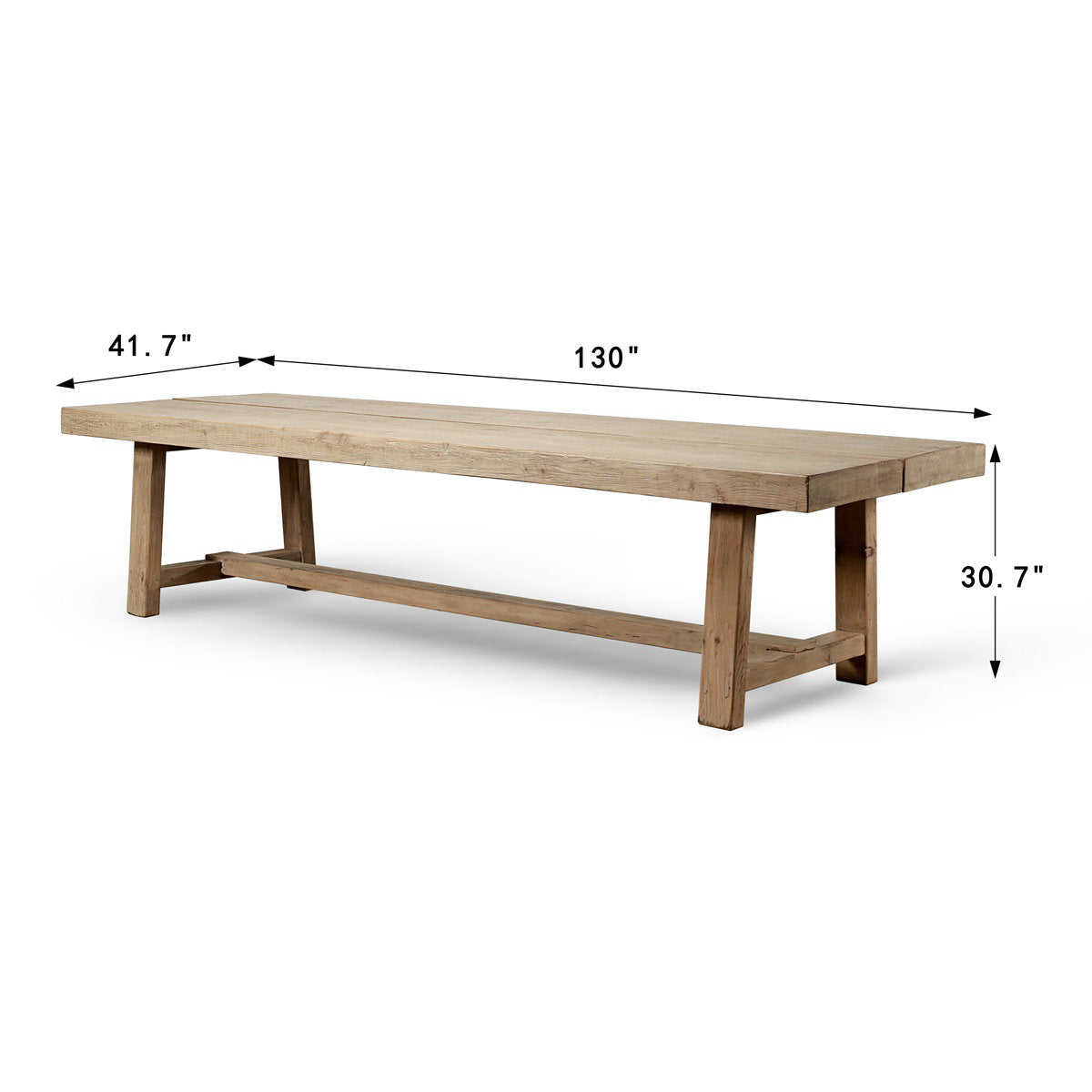 Capri Pine Wood Dining Table