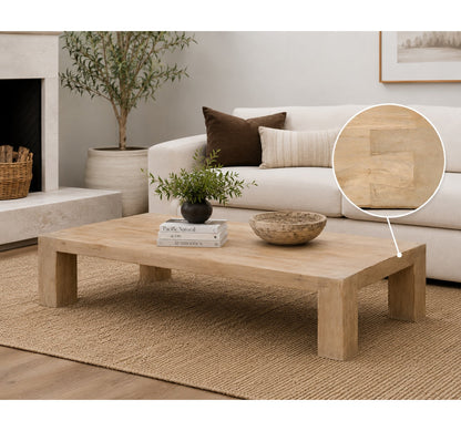 Capri Solid Wood Coffee Table