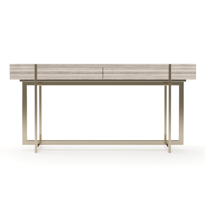 Caracole 60'' W Stone Console Table