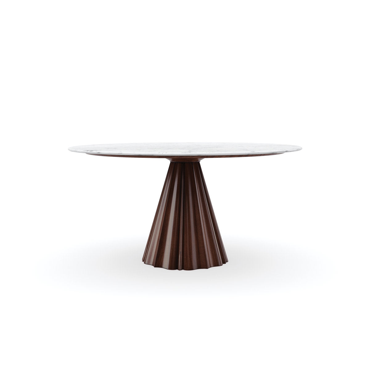 Caracole Classic Round Stone Dining Table