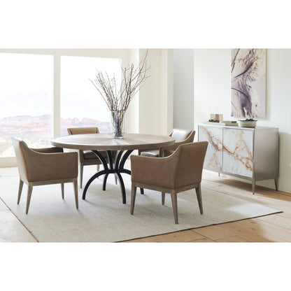 Caracole Classic Upholstered Arm Chair