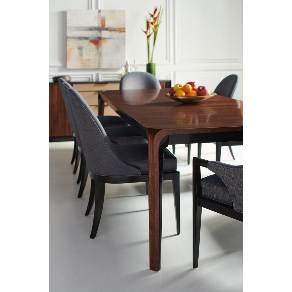 Caracole Classic Walnut Wood Dining Table