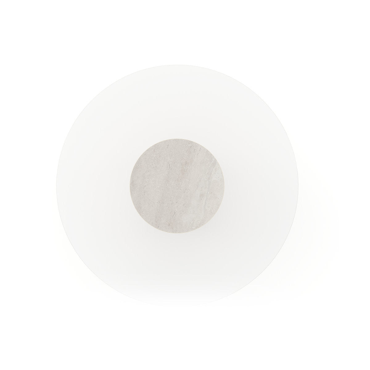 Caracole Round Stone Dining Table