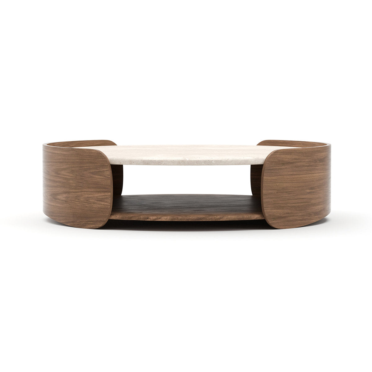 Caracole Stone Cocktail Table