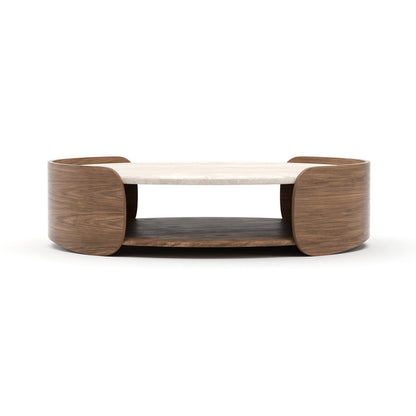 Caracole Stone Cocktail Table