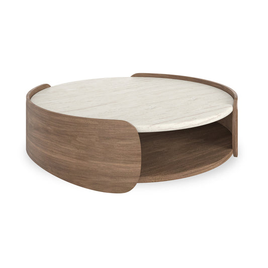Caracole Stone Cocktail Table