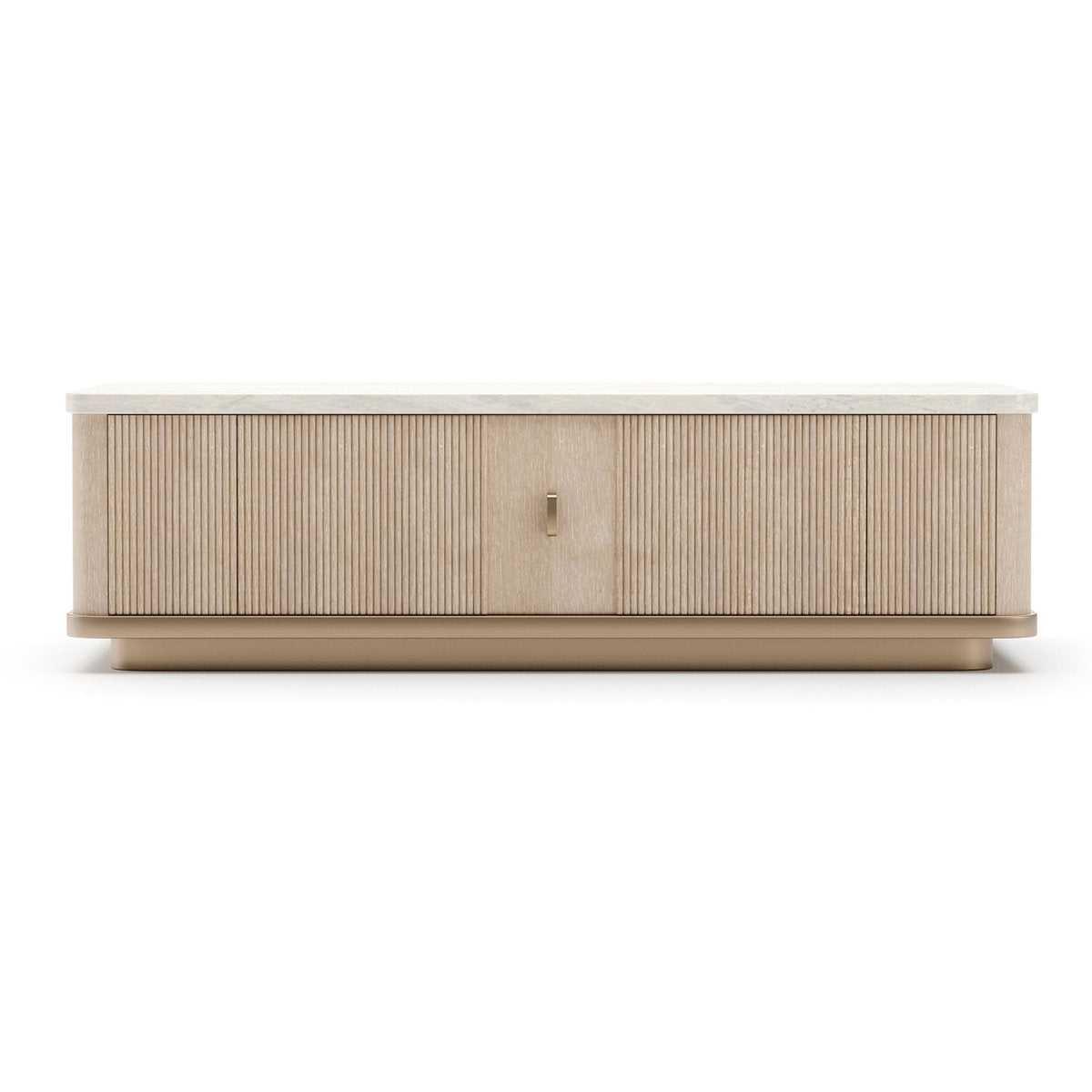 Caracole Stone Cocktail Table