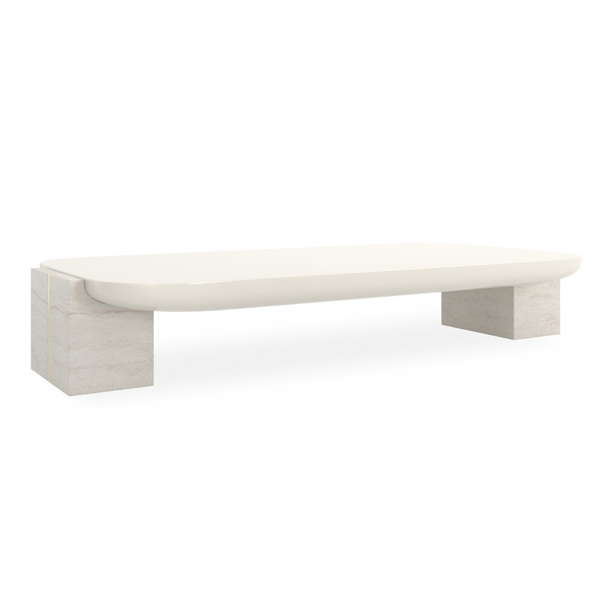Caracole Stone Cocktail Table