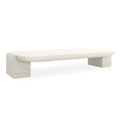 Caracole Stone Cocktail Table