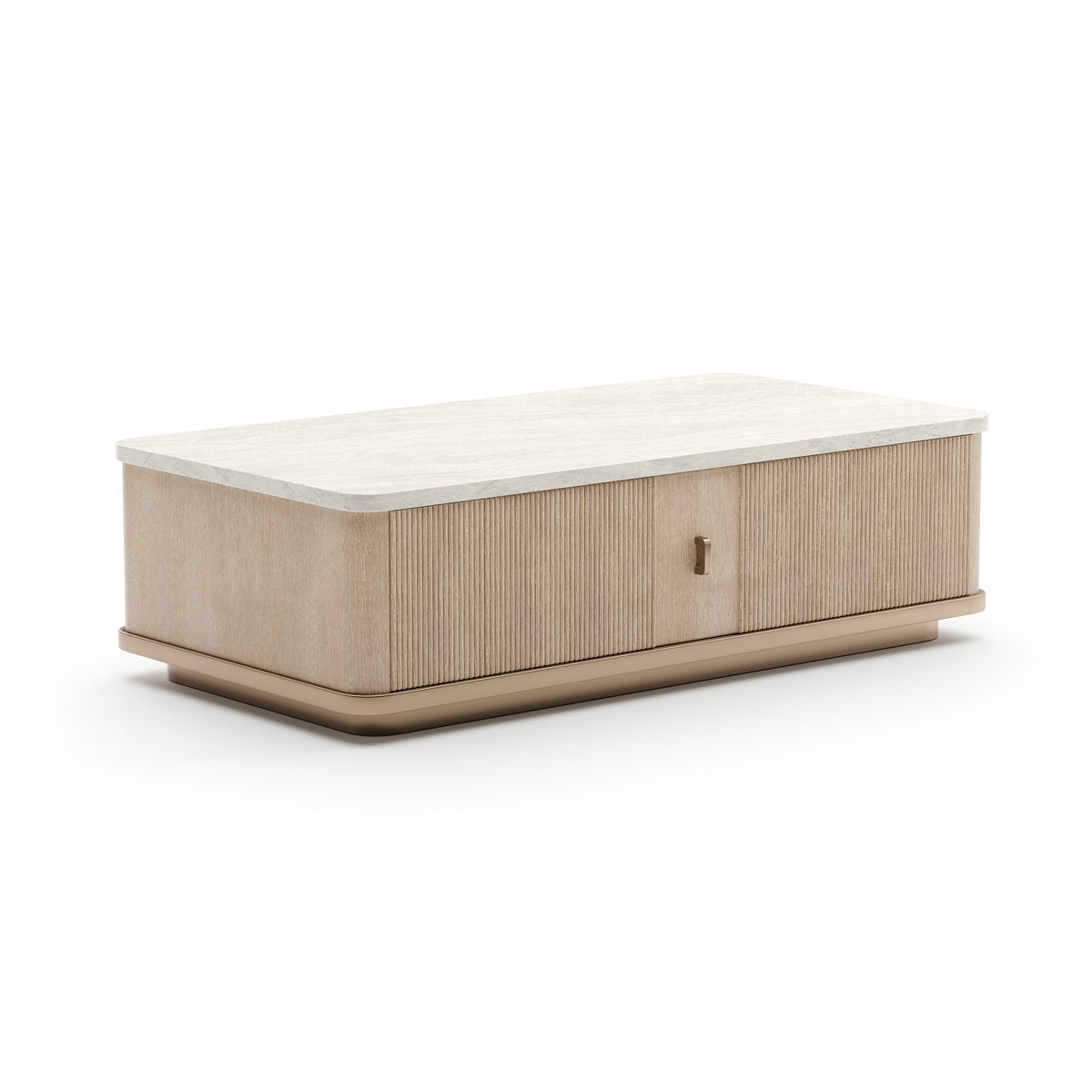 Caracole Stone Cocktail Table
