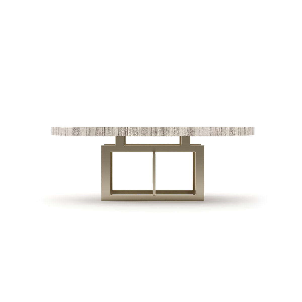 Caracole Stone Cocktail Table