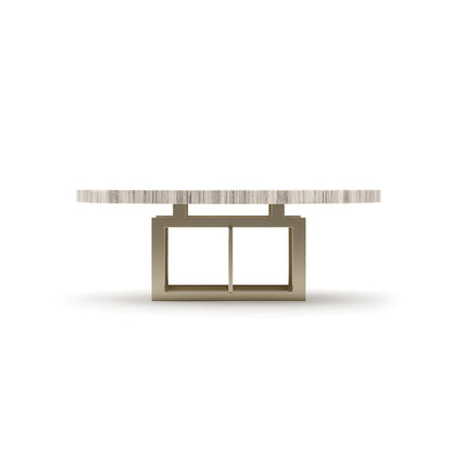 Caracole Stone Cocktail Table
