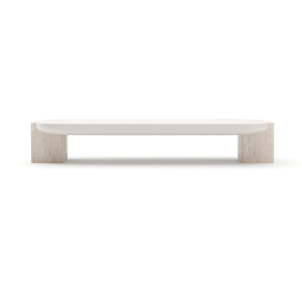 Caracole Stone Cocktail Table