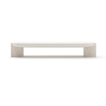 Caracole Stone Cocktail Table