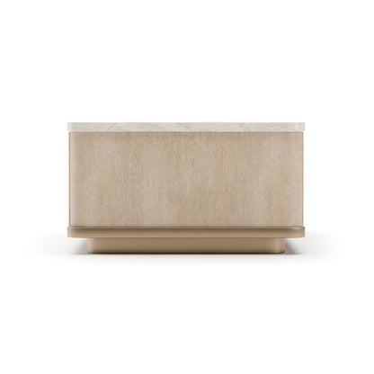 Caracole Stone Cocktail Table