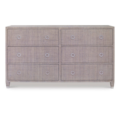 Caribe 6 - Drawer Solid Wood Dresser