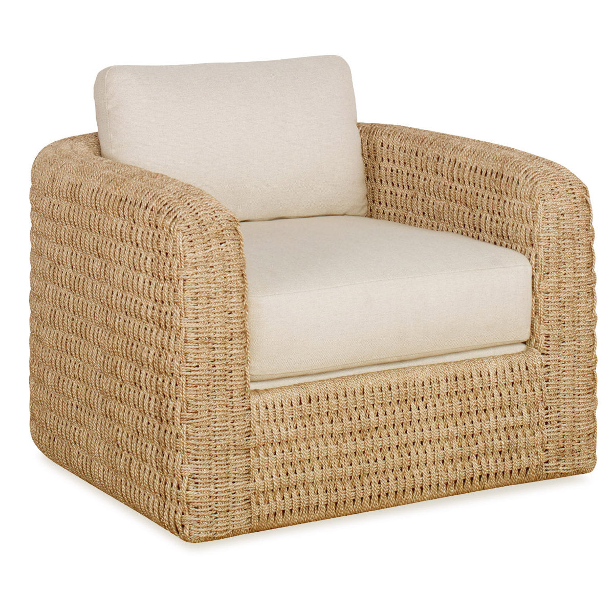 Caribe Armchair Chair with Ottoman