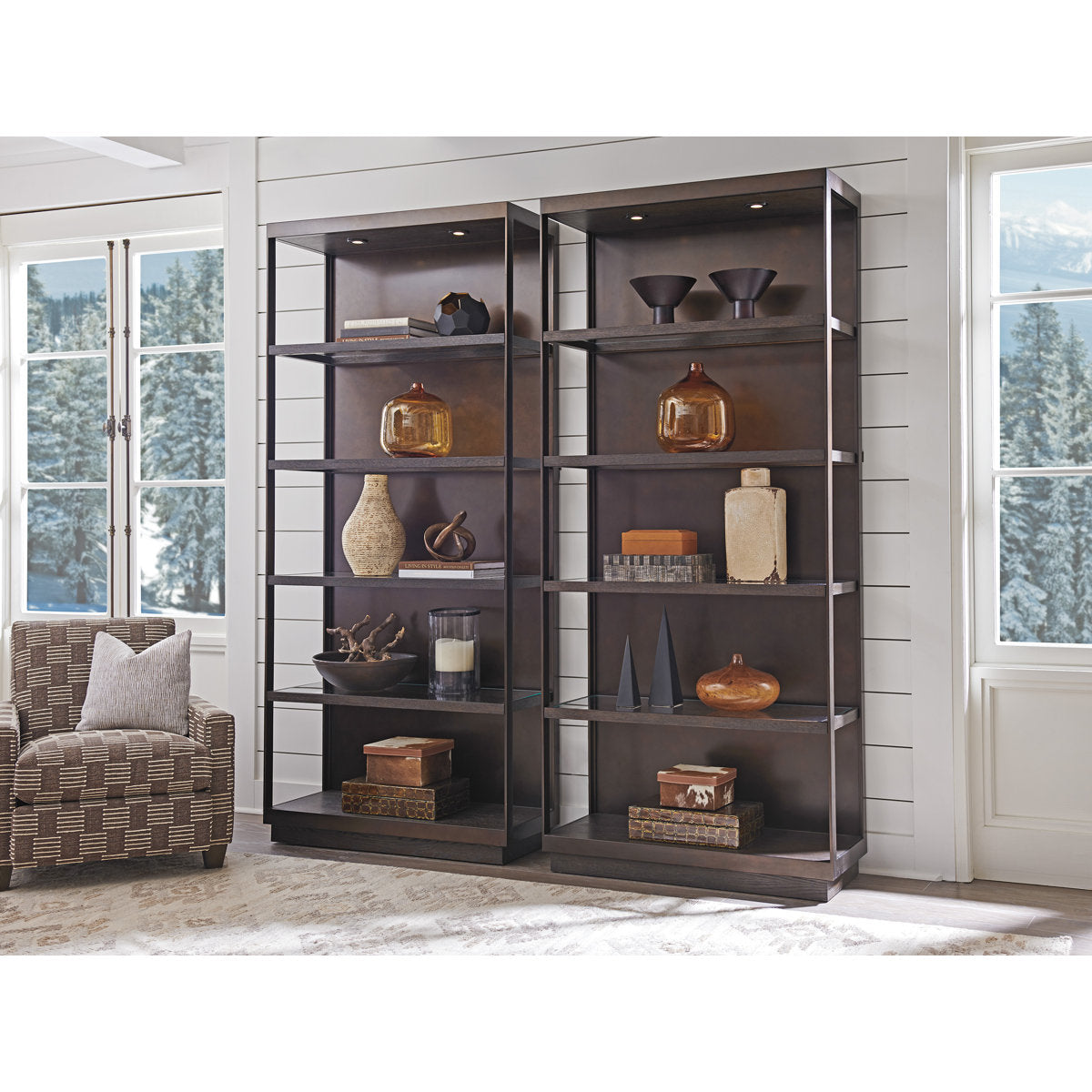 Carmel Etagere Bookcase