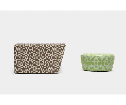 Caroline Round Pouf