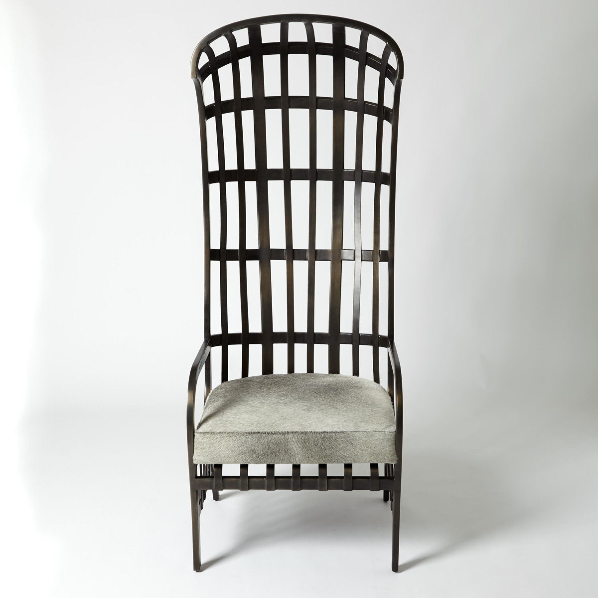 Cascade Chair w/Grey Hair-on-Hide