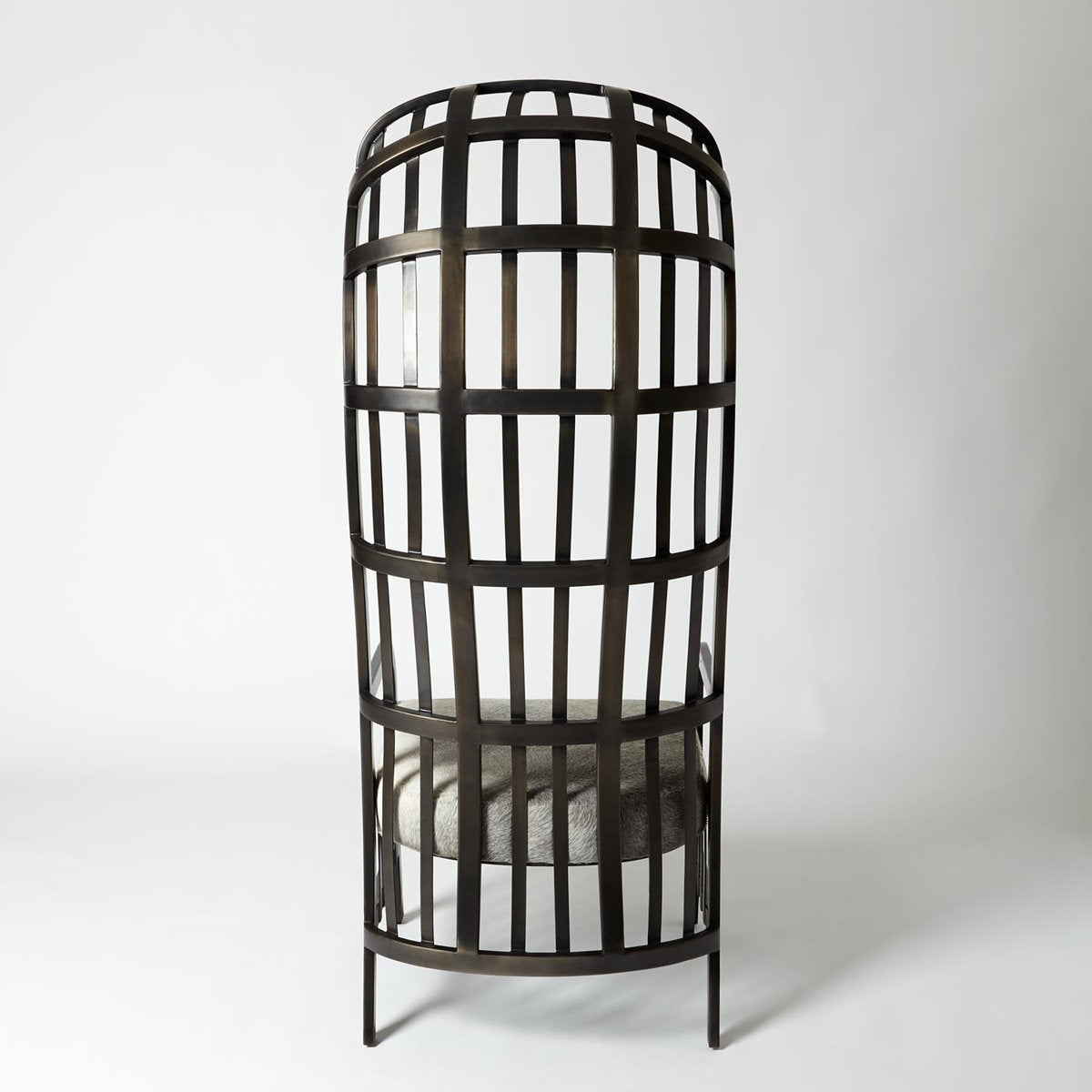 Cascade Chair w/Grey Hair-on-Hide