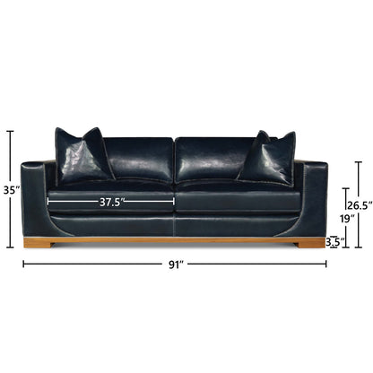 Cassidy Leather Sofa