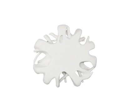 Cast Coffee Table Round, White Stone