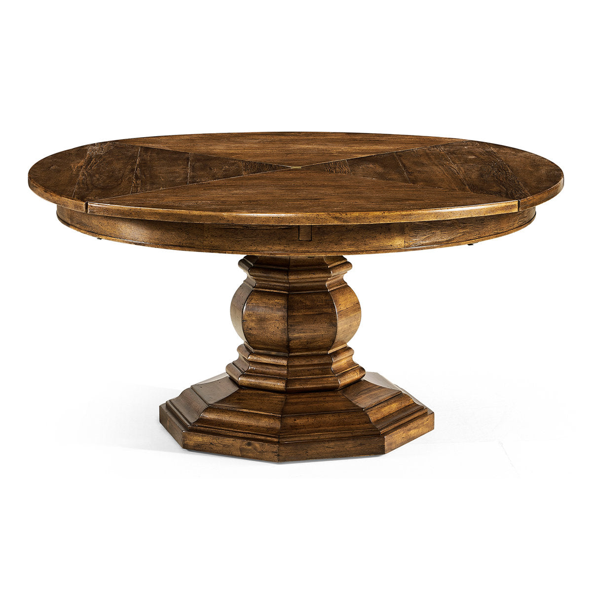 Casually Country Round Solid Wood Dining Table