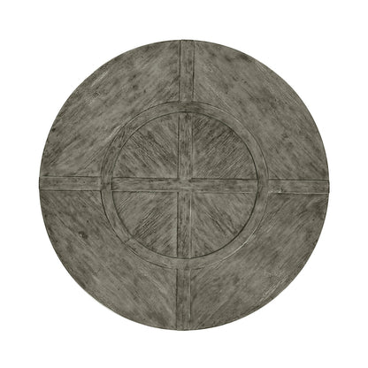 Casually Country Round Walnut Wood Dining Table