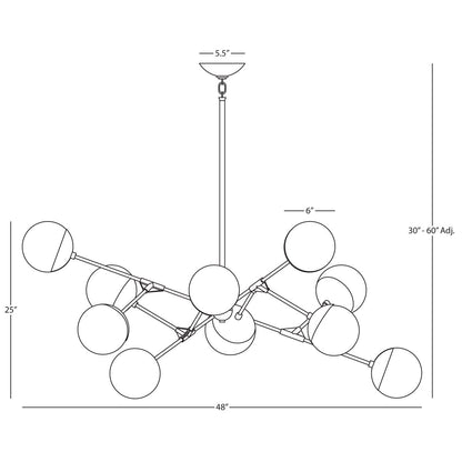 Celeste 12 - Light Chandelier