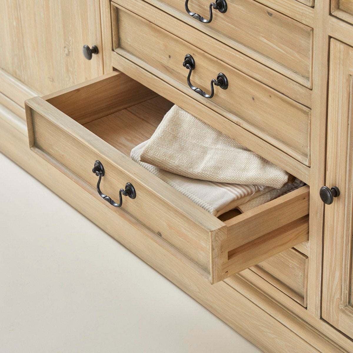 Celeste 88.58'' W Solid Wood Sideboard