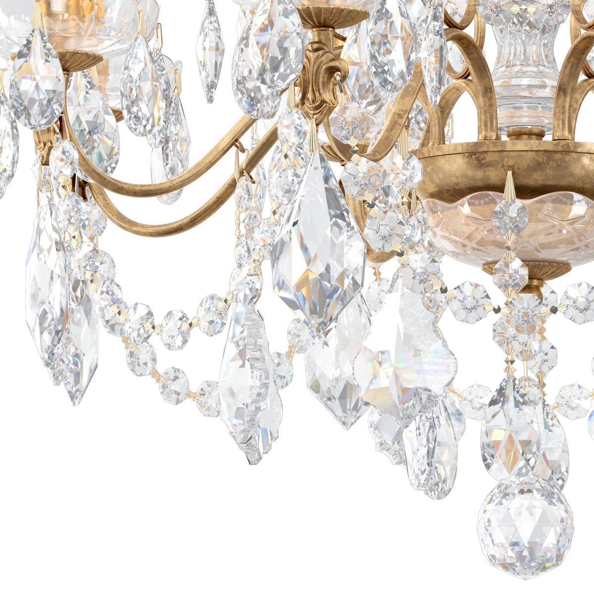 Century 8 - Light Candle Style Chandelier