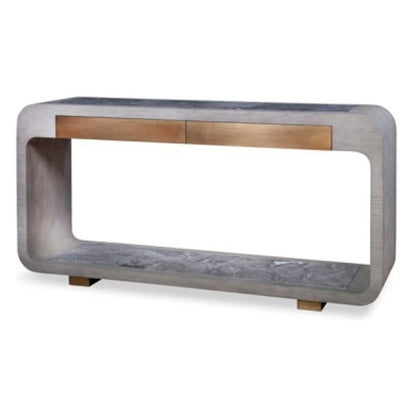 Chalamet 65'' W Solid Wood Console Table