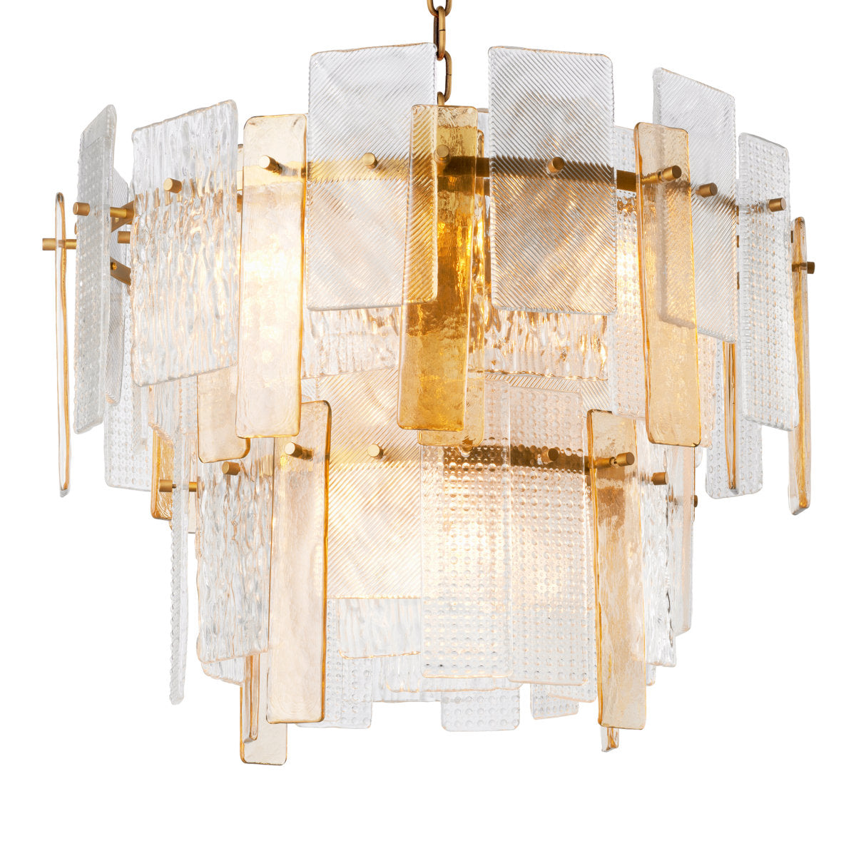 Chandelier Cassiano Structure Glass