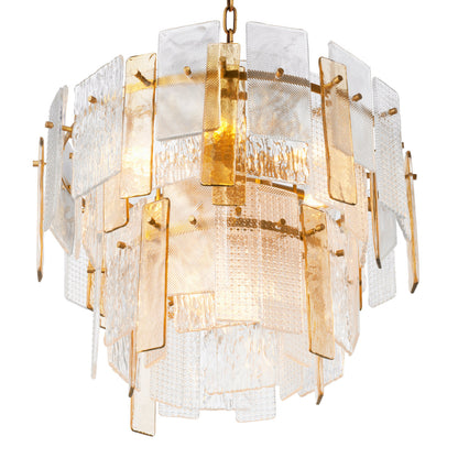 Chandelier Cassiano Structure Glass