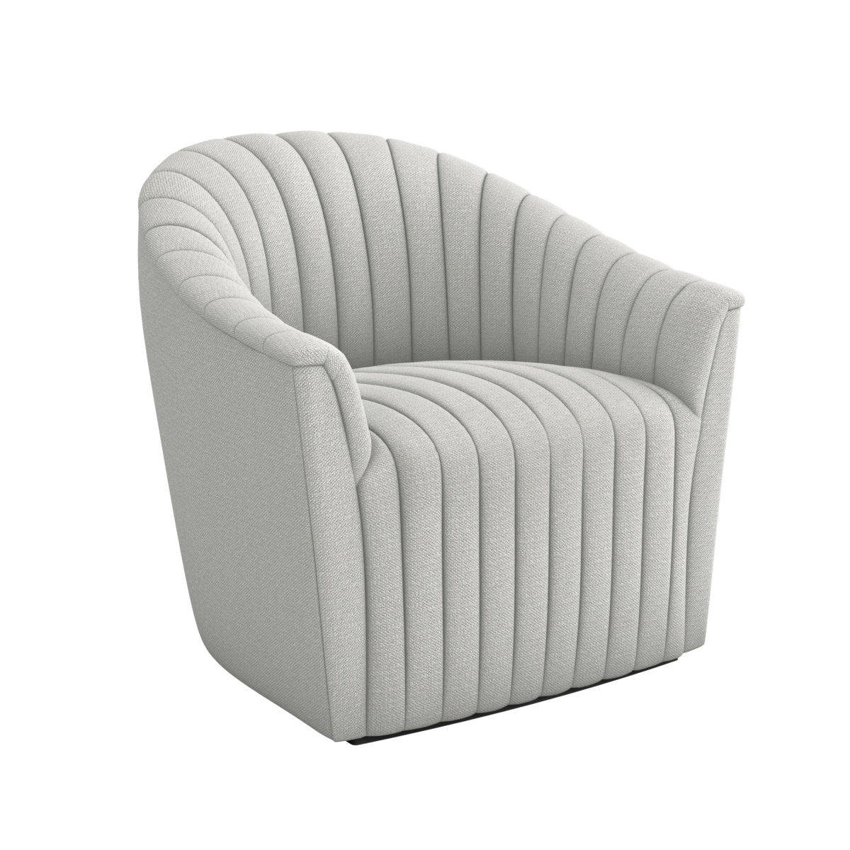 Channel Swivel Barrel Chair