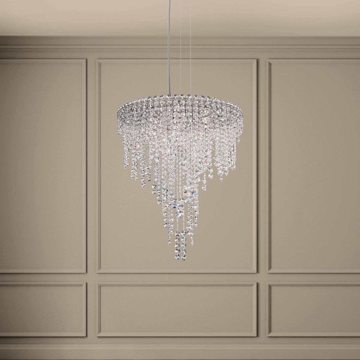 Chantant 10 - Light Crystal Chandelier