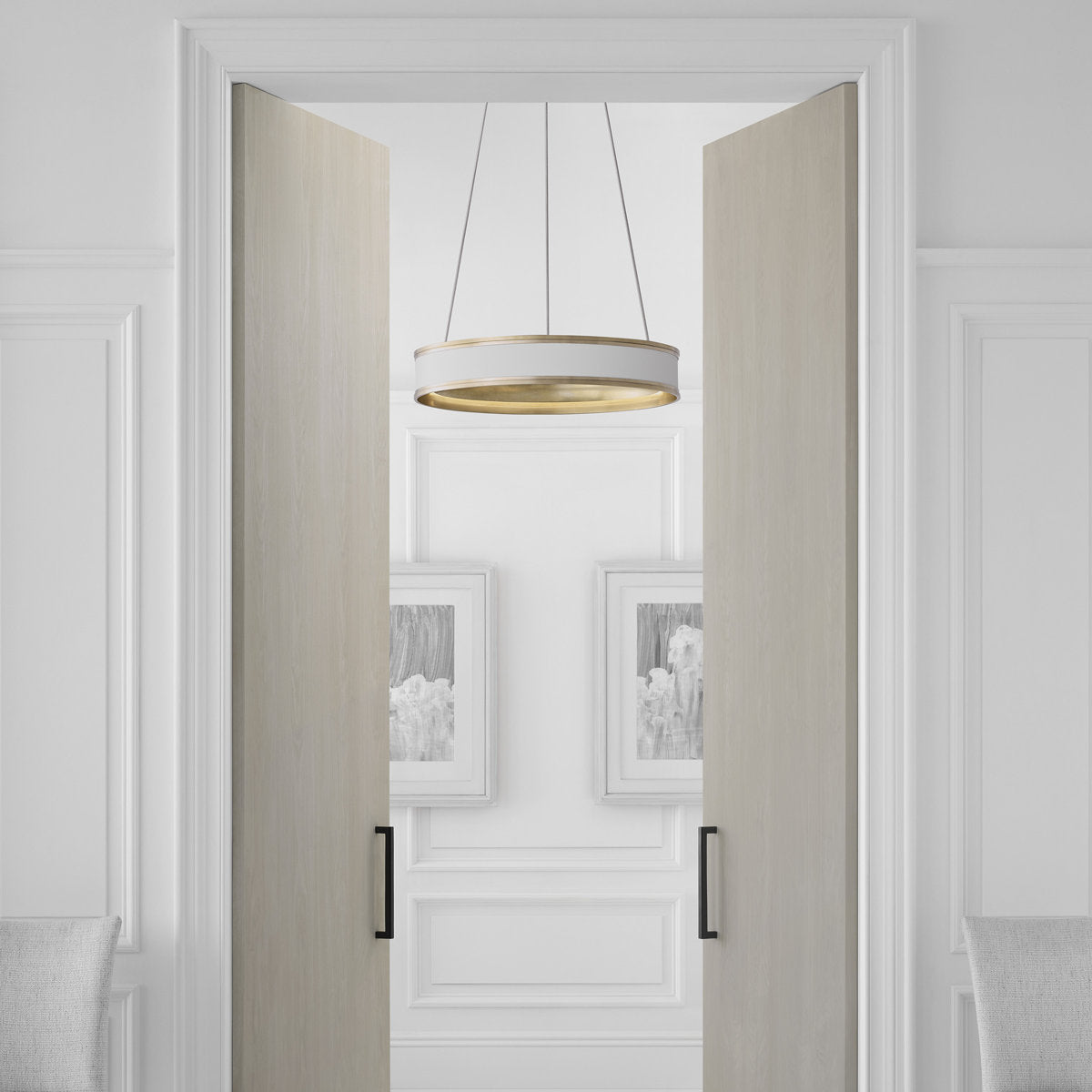 Chapman & Myers Connery 30" Ring Chandelier