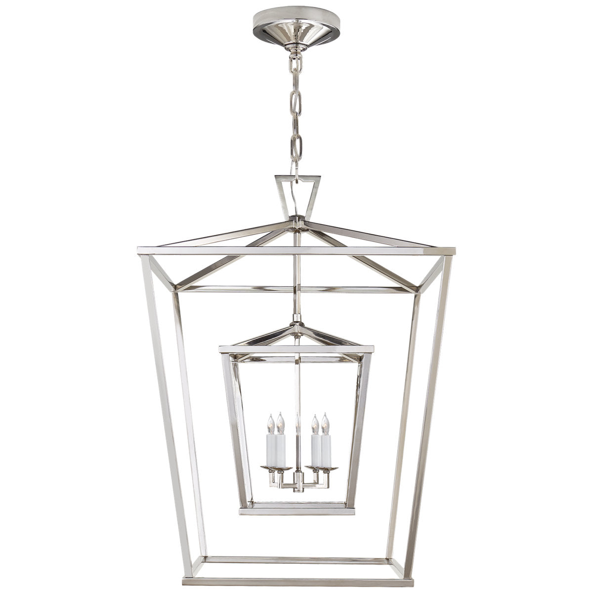 Chapman & Myers Darlana Large Double Cage Lantern