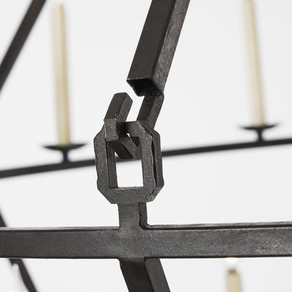 Chapman & Myers Darlana Two-Tier Chandelier