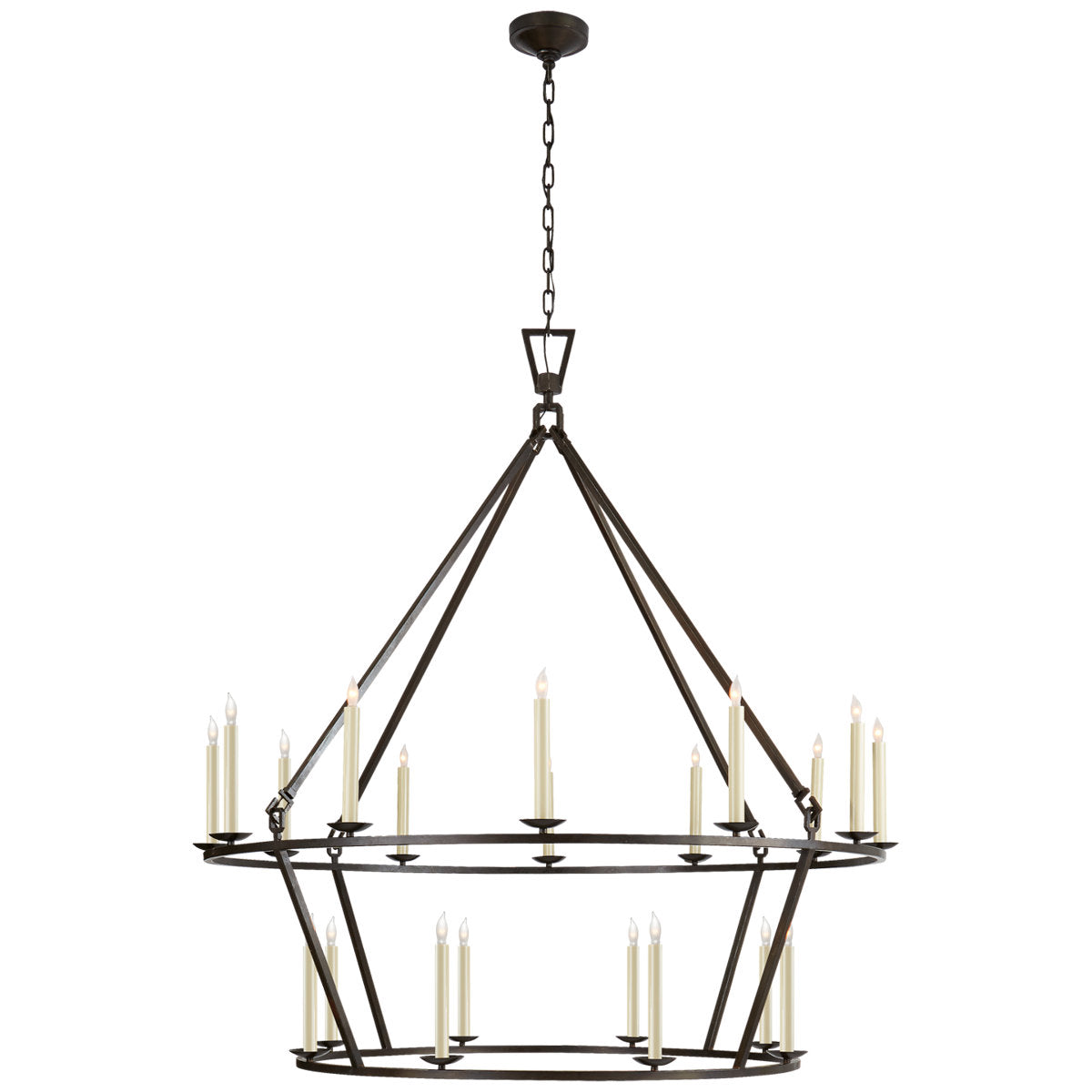 Chapman & Myers Darlana Two-Tier Chandelier